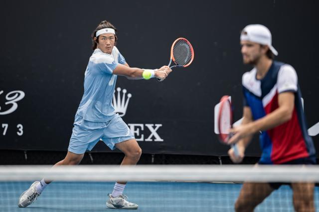 开云入口-张之臻澳网男双又突破 期待巴黎能与郑钦文打混双